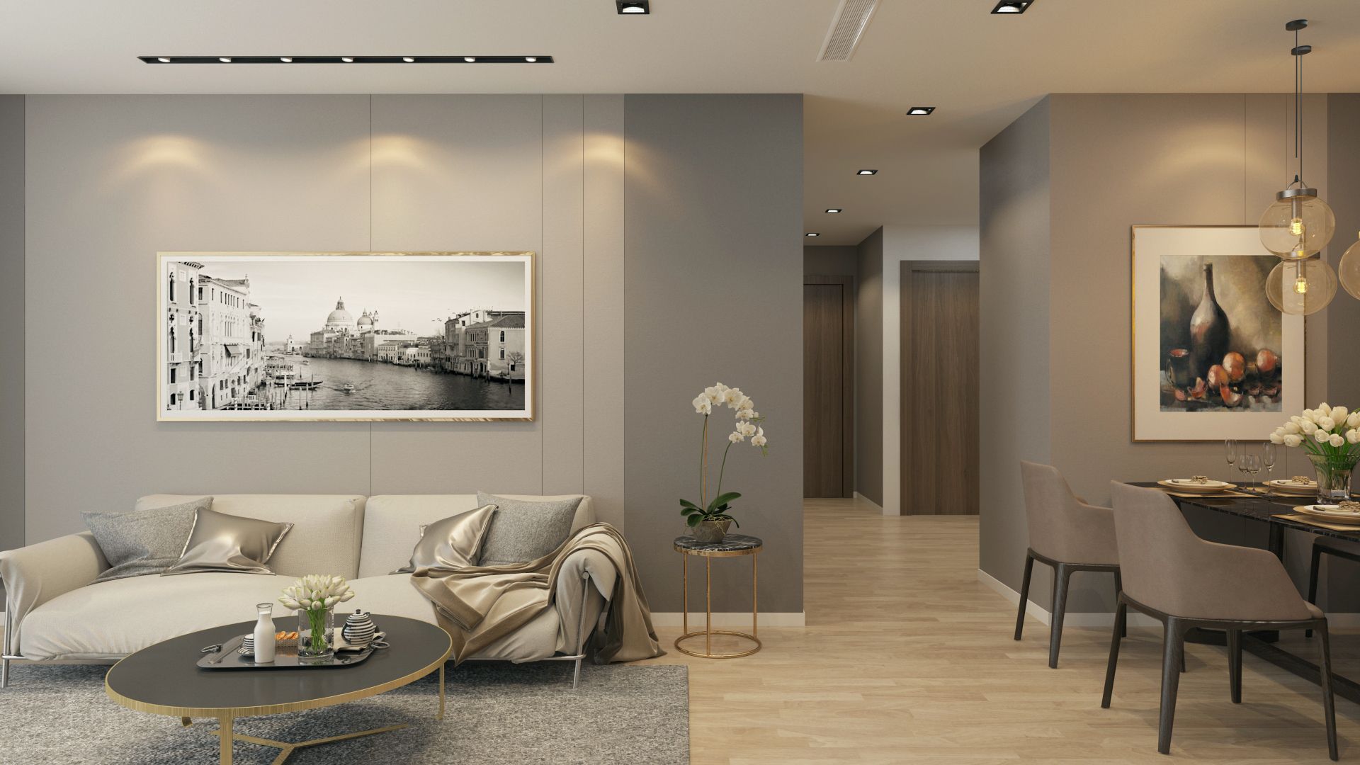Cho thuê căn hộ 2 ngủ - Diện tích 80m2 - Chung cư An Bình City